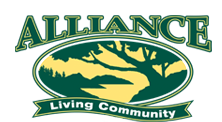 alliance living community logo design