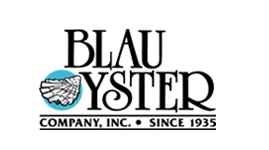 Blau Oyster logo design